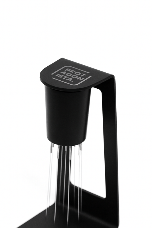 PROTAGONISTA Magnetic leveler stirrer with stand for tamper